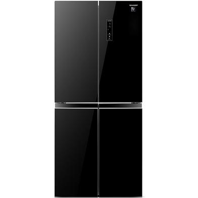 Sharp 4-Door Inverter Refrigerator SJ-EFD589X-BK | 473 Liters - Black image