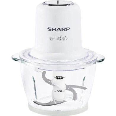 Sharp EM-CP31-W3 Chopper Double Blade with Glass Bowl image