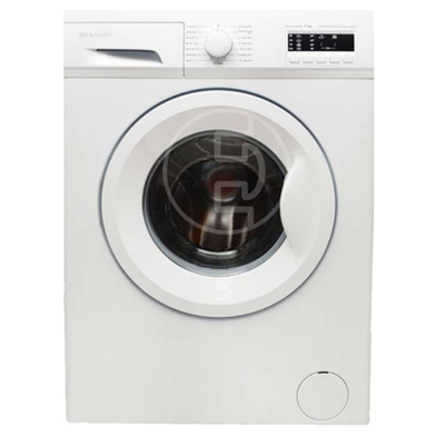 Sharp ES-FE812CX-W Front Loading Washing Machine - 8 Kg image