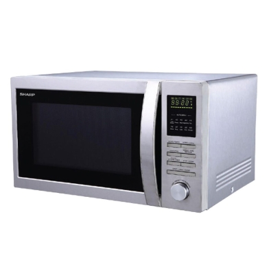 Sharp Grill Convection Microwave Oven R-84AO(ST)V | 25 Litres - Stainless Steel image