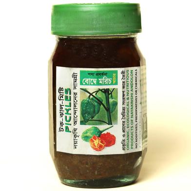 Shashya Prabartana Bombay Chili Pickles (বম্বাই মরিচের আচার) - 250 gm image