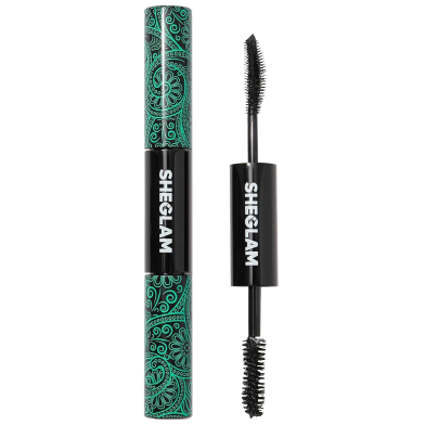 Sheglam 2-In-1 Black Volume Mascara Long Lasting Eye Makeup image