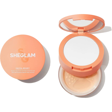 Sheglam Insta Reday Face Setting Powder Duo - Natural Linen image