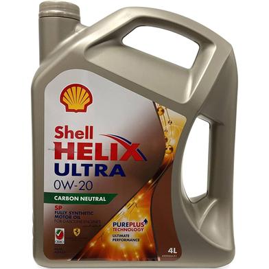 Shell Helix Ultra 0W-20 Full Synthetic 4L image
