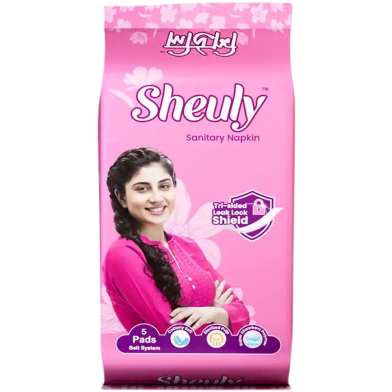 Sheuly Sanitary Napkin Belt 5 Pads image