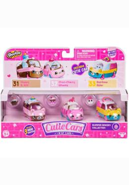 Shopkins Cutie Cars Bumper Bakery Collection 3-Pack image