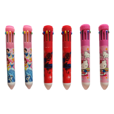Shuttle Ball Pen 8 Color Ink 1 Pen image