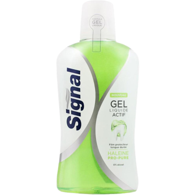 Signal Haleine Pro-Pure Liquid Gel Mouthwash 500 ml image