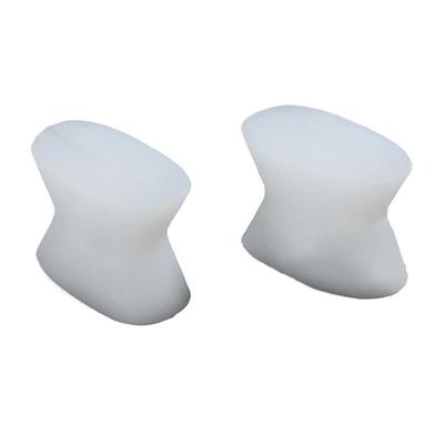 Silicone Foot Finger Toe Separator Adjuster Hallux Valgus Pedicure Corrector - White image