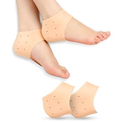 Silicone Gel Heel Foot Protector,Plantar Fasciitis Foot Arch Support Ankle Pain Relief Socks-2 PCS(1 PAIRS) image