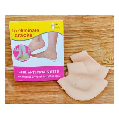 Buy Silicone Heel Anti Crack Set For Men And Women Free Size 2pcs Rokomari