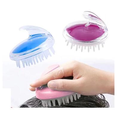 Silicone Shampoo Scalp Hair Massager Shampoo Massage Comb Bath Massage Brush Scalp Massager Hair Shower Brush Comb Care Tool -1pcs image