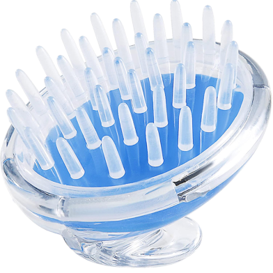 Silicone Shampoo Scalp Hair Massager Shower Brush Comb Care Tool -1 Pcs image