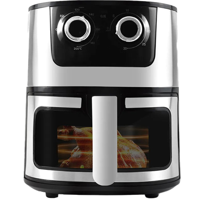 Silver Crest Air Fryer Smart One-Touch, Looking Glass Window Nonstick Fry Basket-7 ltr image