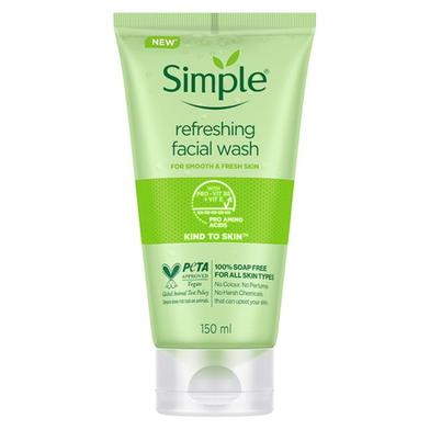 Simple Face Wash Kind to Skin Refreshing Gel 150ml image