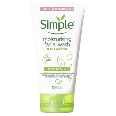Simple Skin Moisturising Facial Wash 150ml image