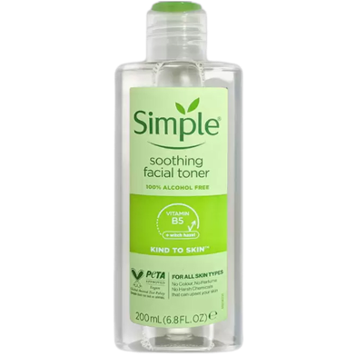 Simple Kind to Skin Soothing Facial Toner - 200ml image