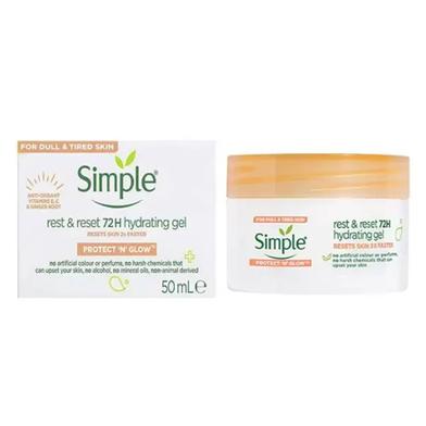 Simple Rest and Reset 72h Hydrating Gel - 50ml image