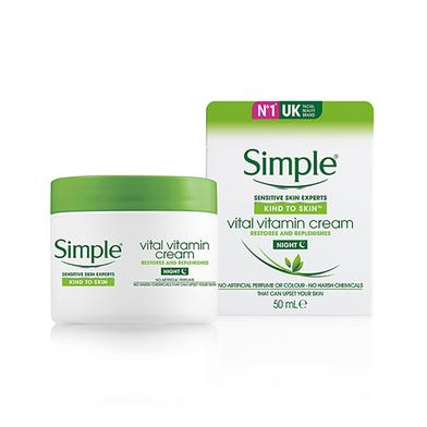 Simple Vital Vitamin Night Cream 50ml image