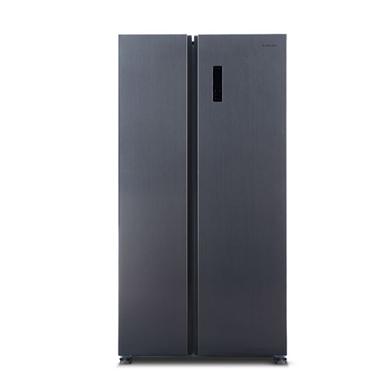 Singer Side-By-Side Refrigerator | 442 Ltr | Silver SRREF-SF-SBSNS436V image