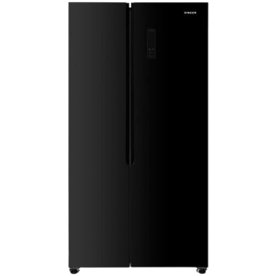 Singer Side by Side Inverter Refrigerator | 532 Ltr | Black SRREF-SF-SBSNS521NBG image