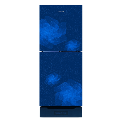 Singer Top Mount Refrigerator | 200 Ltr | Blue | SRREF-SS300-FTDS200-BUG image