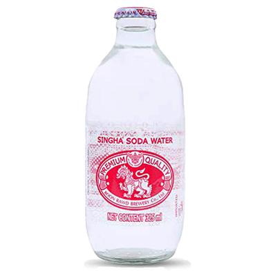 Singha Soda Water Glass Bottle 325ml (Thailand) image