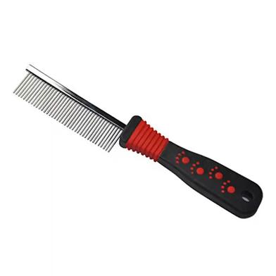 Single Sided Stainless Steel Pet Grooming Comb image