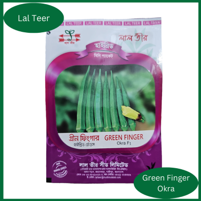 Siraj Tech Hybrid Green Finger Okra seeds image