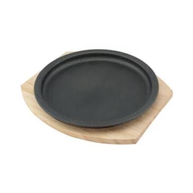 Sizzling Dish with Wooden Stand image
