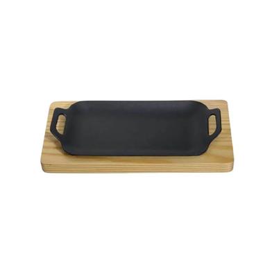 IHW Sizzling Dish with Wooden Stand - CLW23 image