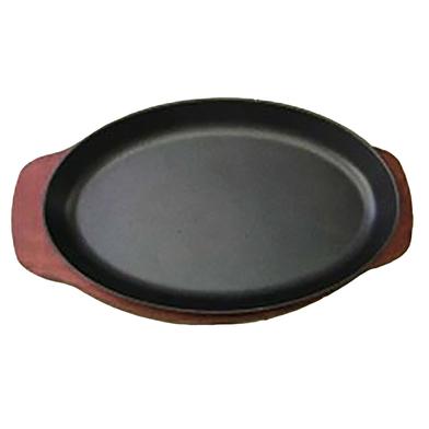 IHW Sizzling Dish with Wooden Stand - TSM image
