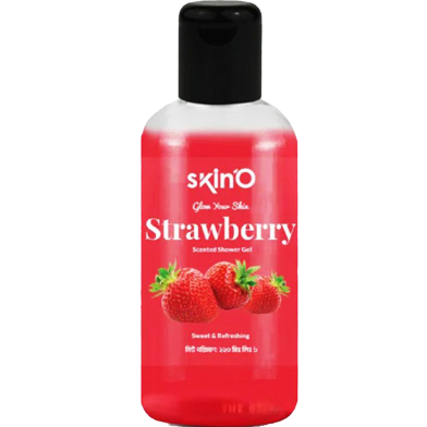 Skin'O Strawberry Scented Shower Gel 220 ml image