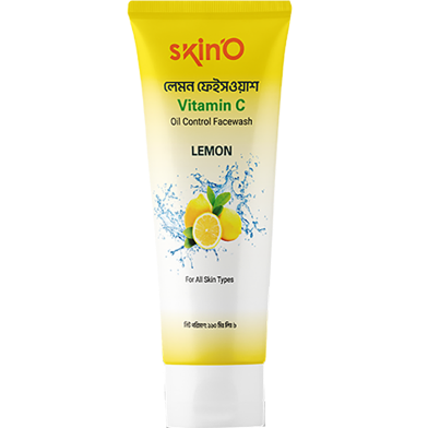 Skin'O Vitamin C Oil Control Facewash (Lemon) 110 ml image