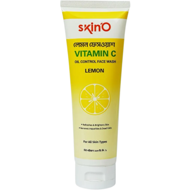 Skin'O Vitamin C Oil Control Facewash (Lemon) 110 ml image