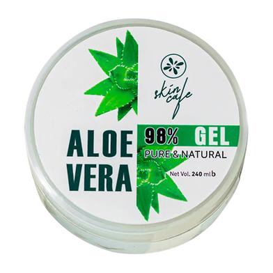 Skin Cafe Pure And Natural Aloe Vera Gel 98 Percent -240 ml image