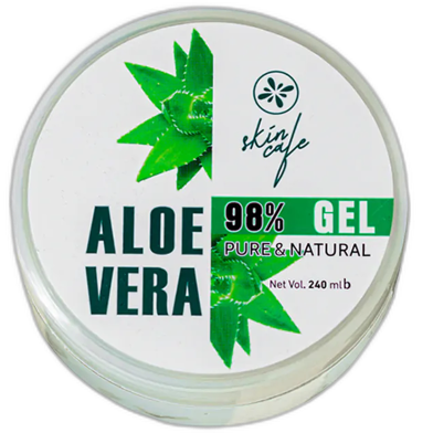 Skin cafe Aloe Vera Gel 100percent Pure And Natural Aloe Vera Gel 98percent image