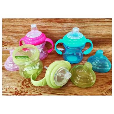 Slicone Nipple Kids Water Bottle/Mom Pot 250ml -1 Pcs image