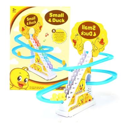 Small Ducks Climbing Toys, Electric Ducks Chasing Race Track Game Set image