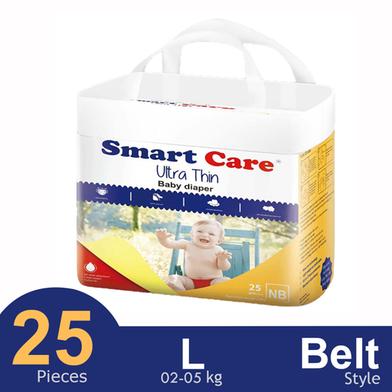 SmartCare Baby Belt System Baby Diaper (For New Born) (2-5 KG) (1-25pcs) image