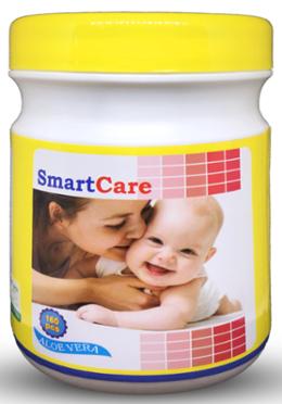 SmartCare Wet Wipes with Tube - 160 Pcs image