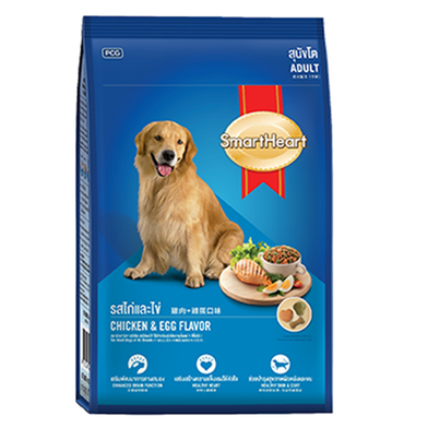 SmartHeart Adult Dog Food Chicken And Egg Flavour 3Kg image