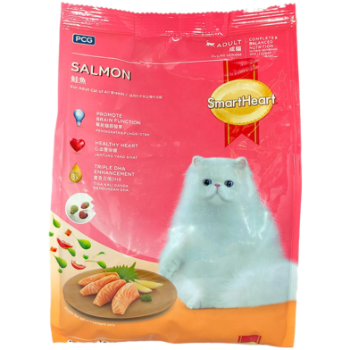 SmartHeart Cat Food Salmon 480gm image