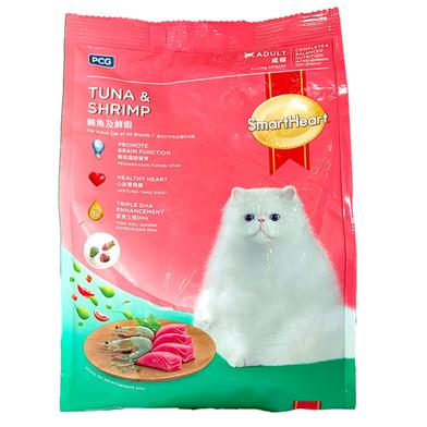 SmartHeart Cat Food Tuna and Shrimp 480 Gm image