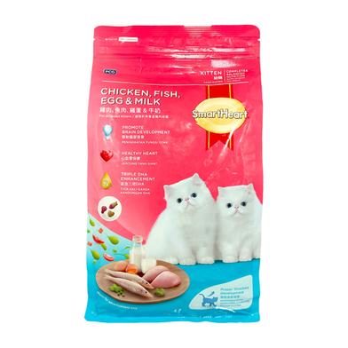 SmartHeart Kitten Chicken, Fish, Egg And Milk 1.1 Kg, Cat Food image