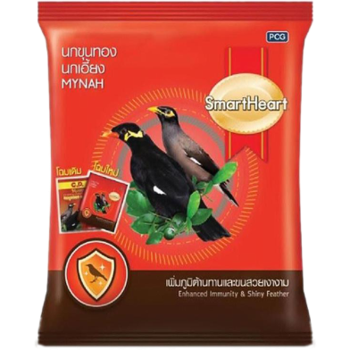 SmartHeart Mynah Bird Food Pellets Enhanced Immunity and Shiny Feather Healthy 400g image