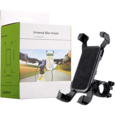 Smart Anti-Slip Universal 360 Rotating Bicycle Bike Phone Holder For Smart Phone - Mobile Stand image