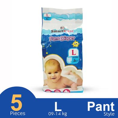 Smart Care Pant System Baby Diaper Ultra Thin (L Size) (9-14kg) (5pcs) image