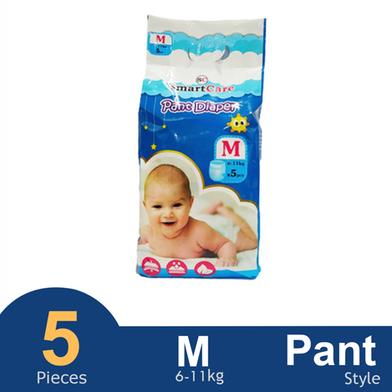 Smart Care Pant System Baby Diaper Ultra Thin (M Size) (6-11kg) (5pcs) image