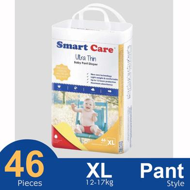 Smart Care Pant System Baby Diaper (XL Size) (12-17 Kg) (46 Pcs) image